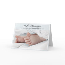 Diva's Congratulations-New Grandson Greeting Card by NightSweatsDiva Diva's Congratulations-New Grandson Greeting Card