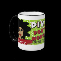 DIVA'S DON'T DO MORNINGS mugs