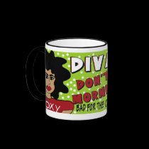 DIVA'S DON'T DO MORNINGS mugs