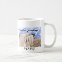 Diva's Gift for New Grandparents-It's a Boy! mugs