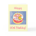 Diva's Happy 90th Birthday Card