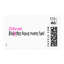 Divas Have More Fun Stamps