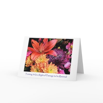 Diva's Humorous 50th Birthday Card for Women