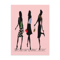 DIVAS Postcard by creativecutey DIVAS Postcard