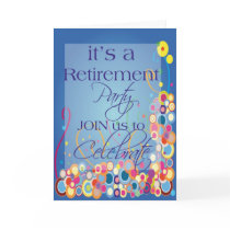 Diva's Retirement Party Invitation cards