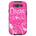 divas+rule gem+gemstone+sparkle+diamond+sparkling galaxy SIII case
