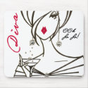 Divas Rule! mousepad - Customized - Customized by LadyDenise Divas Rule! mousepad - Customized - Customized