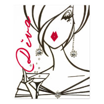 Divas Rule! print