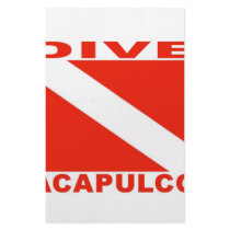 Dive Acapulco, Mexico Stationery Design