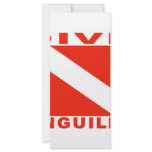 Dive Anguilla Rack Card Design