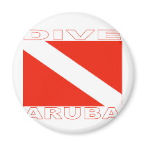 Dive Aruba Magnets
