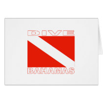 Dive Bahamas Greeting Card