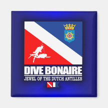 Dive Bonaire Fridge Magnets