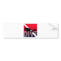 DIVE bumper stickers