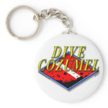 Dive Cozumel Keychain