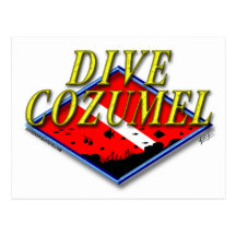 Dive Cozumel Postcard