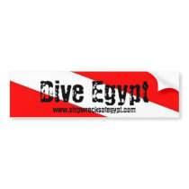 Dive Egypt Bumper Sticke,  Shipwrecksofegypt.com bumper stickers