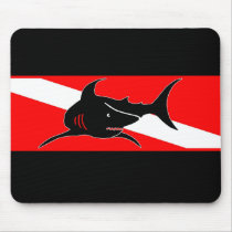 Dive Flag Collection mousepads by DiversDen Dive Flag Collection mousepads