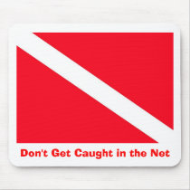 Dive Flag mousepads