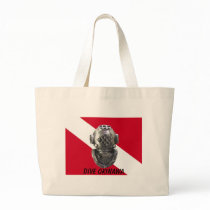 Dive flag with Mark 5 Helmet Bag by jmenendez81 Dive flag with Mark 5 Helmet Bag