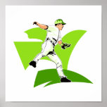 Dive for the ball Player Poster