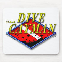 Dive Grand Cayman mousepads by diveinspirations Dive Grand Cayman mousepads