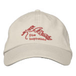 Dive Inspirations Sea Dragon Logo Hat embroidered hats