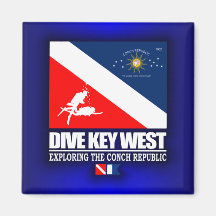 Dive Key West Fridge Magnet