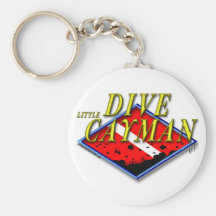 Dive Little Cayman Keychain