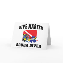 Dive Master SCUBA Diver cards