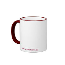 Dive Now Work Later mugs