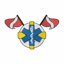 Dive Rescue Logo embroidered shirts by ZazzleEmbroidery Dive Rescue Logo embroidered shirts