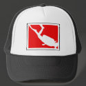 Dive Symbol hats by Mall4MyLife Dive Symbol hats