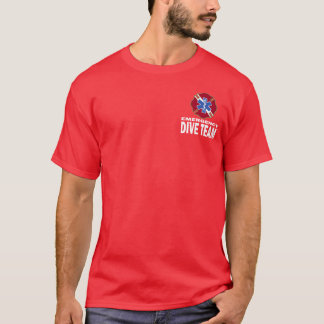 rescue diver t shirt