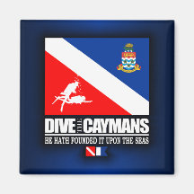 Dive The Caymans Magnet
