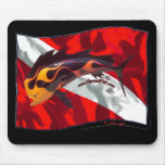 DiveFlag with Flamed Dorado Mouse Mats