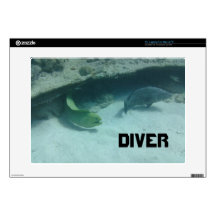 Diver 15" laptop skin