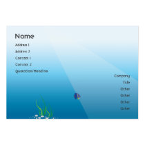 Diver - Chubby business cards