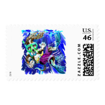 Diver Dog Stamp