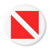 DIVER DOWN magnets by dogiron DIVER DOWN magnets