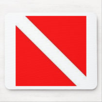 DIVER DOWN mousepads by dogiron DIVER DOWN mousepads