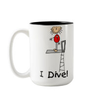 Diver Girl Mug