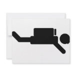 diver icon personalized invitation