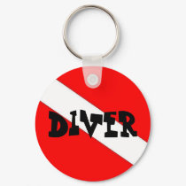 Diver Key Chain keychains by scubahottie87 Diver Key Chain keychains