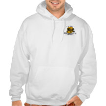 diver logo hooded sweatshirt