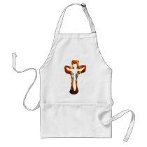 Divers 3 Christ sur Croix Effets braise TIF Aprons