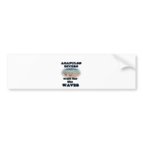 divers bumper sticker
