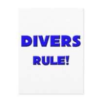 Divers Rule! postcards by professions Divers Rule! postcards