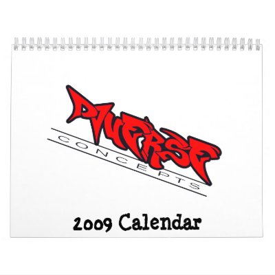 Diverse Concepts Car Club 2009 Calendar
