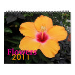 Diverse Flowers Calendar